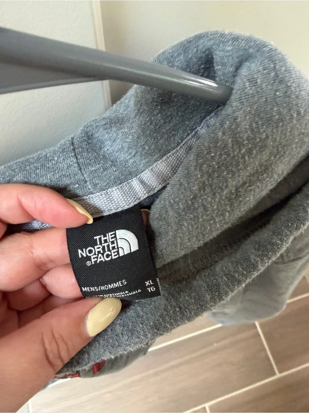 The North Face comfortable gray